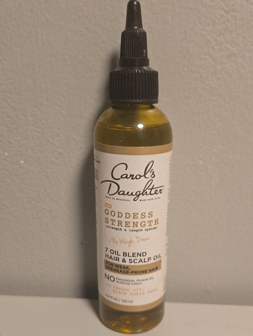 Carol's Daughter Goddess Strength 7 Oil Blend Hair & Scalp Oil - Golden Yellow
